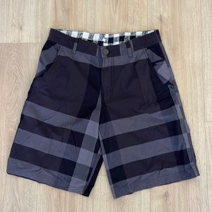 Men’s Lululemon Black Grey 10.5” Short